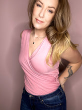 Load image into Gallery viewer, Dusty Pink Tank BodySuit