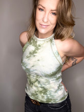 Load image into Gallery viewer, Olive Mixed Tank
