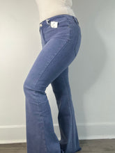 Load image into Gallery viewer, Blackberry Acid Wash Frayed Bootcut Jeans