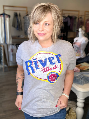 Grey River Mode Graphic Tee