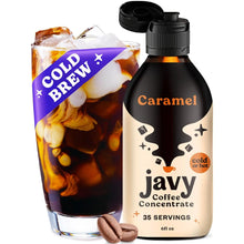 Load image into Gallery viewer, Javy Caramel Cold Brew Coffee Concentrate