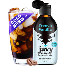 Load image into Gallery viewer, Javy French Vanilla Cold Brew Coffee Concentrate