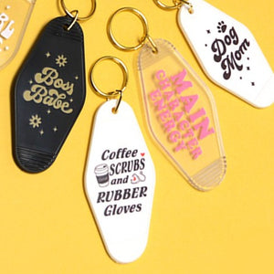 Motel Key Chains