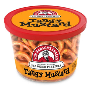 Tangy Mustard Pretzels