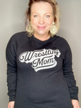 Load image into Gallery viewer, Wrestling Mom Navy Crewneck
