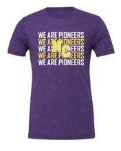 Load image into Gallery viewer, We Are Pioneers Heather Purple Short Sleeve