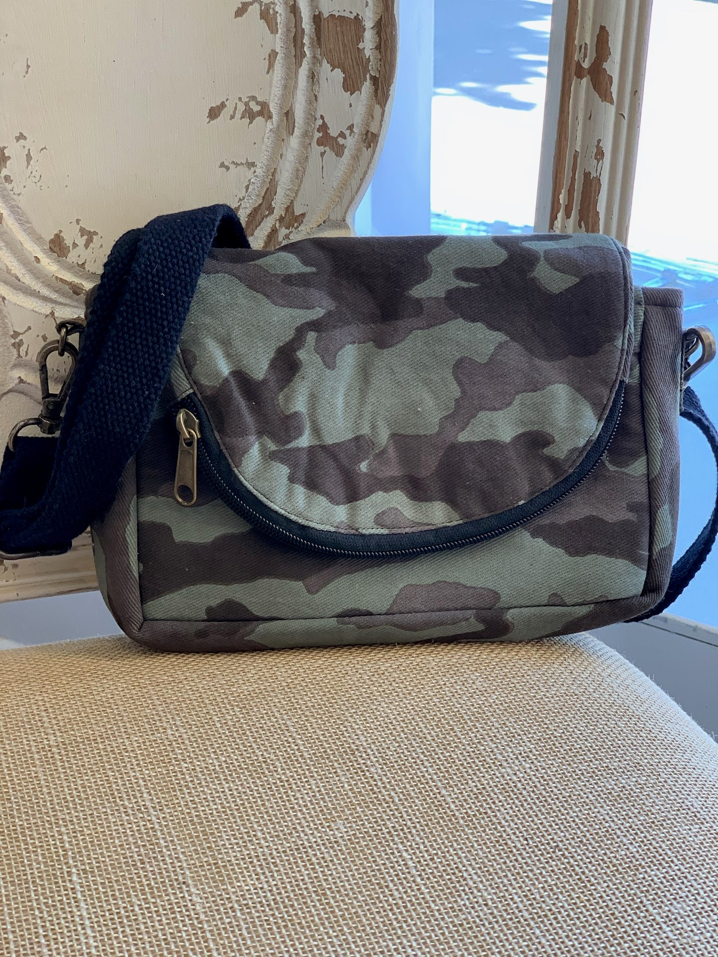 Camo Print Crossbody