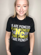 Load image into Gallery viewer, We Are Pioneers Heather Black Short Sleeve
