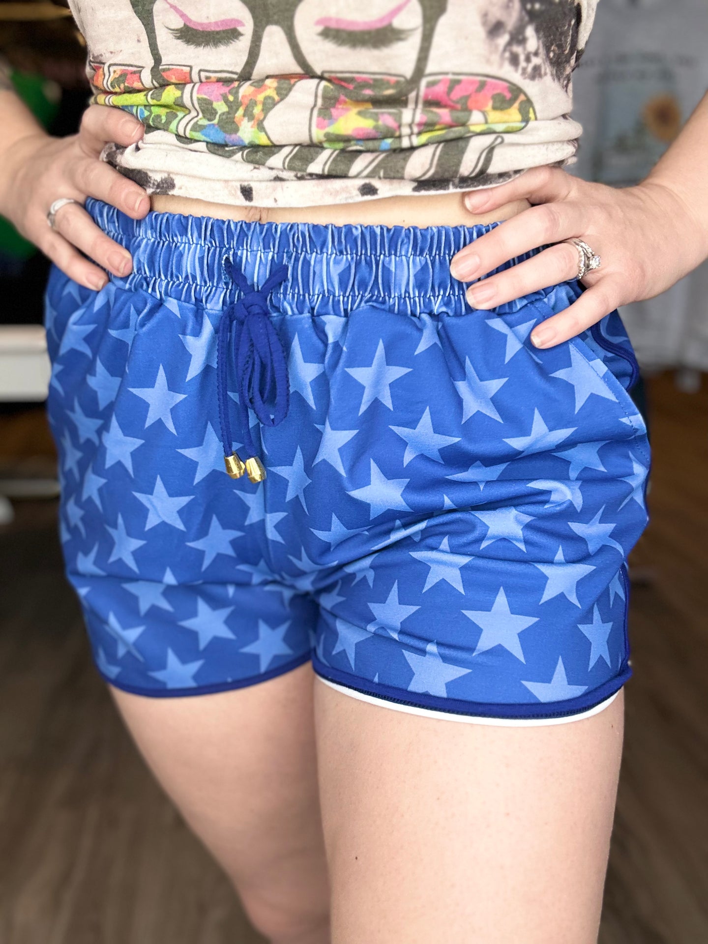 Blue Star Everyday Jogger Shorts