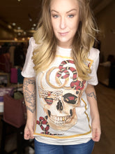 Load image into Gallery viewer, LUXE Graphic Tee in White