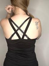 Load image into Gallery viewer, Black Ribbed Cami