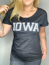 Load image into Gallery viewer, Iowa Dolman Top in Black**
