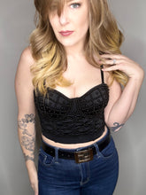 Load image into Gallery viewer, Black Pearl Bustier