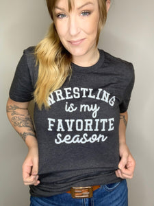 Wrestling Is My Favorite Season in Grey