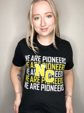 Load image into Gallery viewer, We Are Pioneers Heather Black Short Sleeve