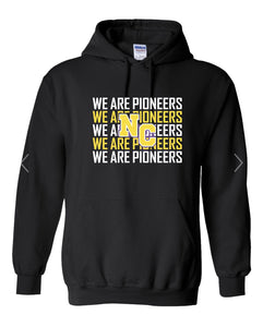 We Are Pioneers Black Hoodie