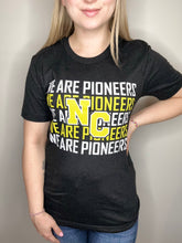 Load image into Gallery viewer, We Are Pioneers Heather Black Short Sleeve