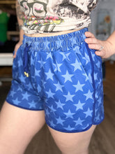 Load image into Gallery viewer, Blue Star Everyday Jogger Shorts